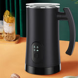 Home Automatic Stainless Steel Electric Hot And Cold Milk Whipping Machine
