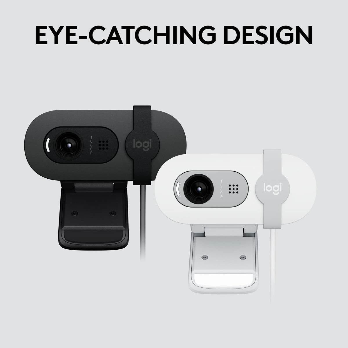 Logitech Brio 101 Full HD 1080p Webcam for Streaming and Meetings - Black
