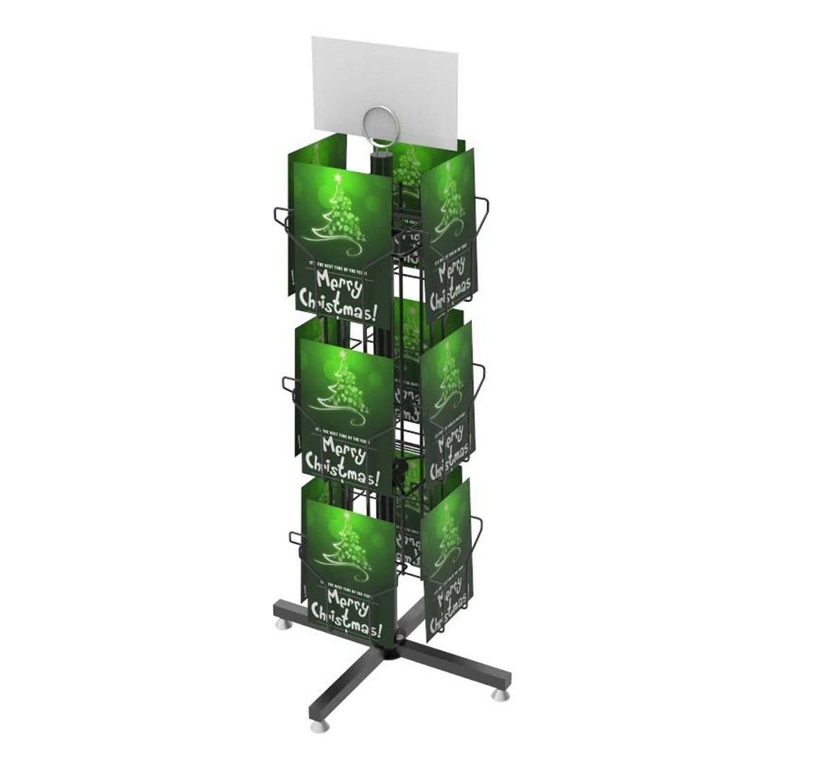 Greeting Card Display Rack Stand