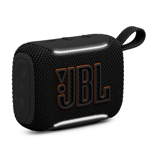 JBL Go 5 Portable Bluetooth Speaker, Waterproof and Dustproof - Black