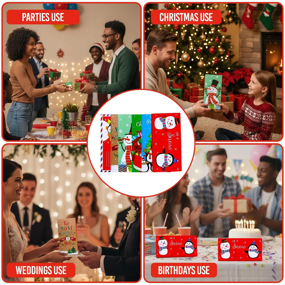 Christmas Gift Card Money Holders