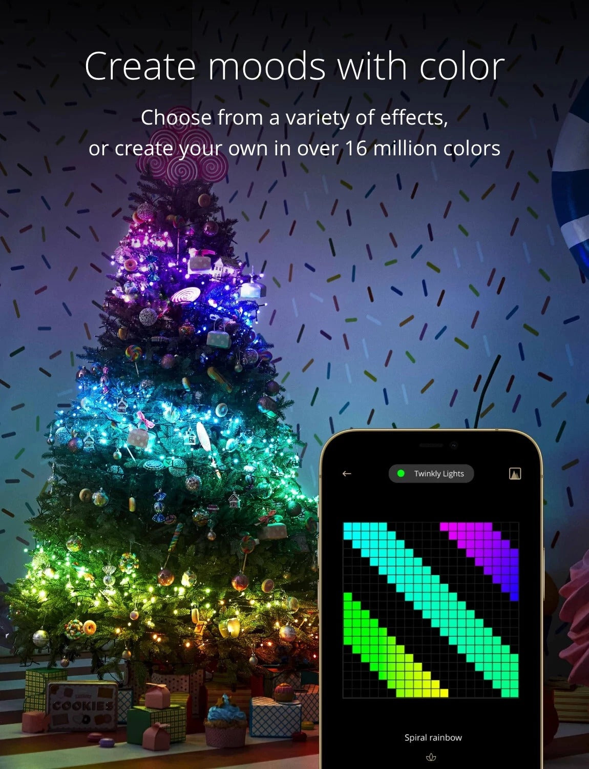 Twinkly Strings Multicolor RGB Christmas Lights