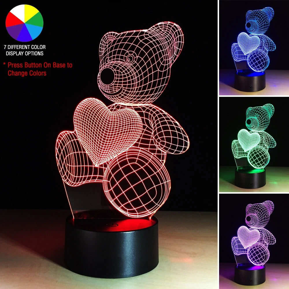 LED Teddy Bear Gift For Women