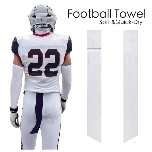 Football Streamer Sports Hand Towel