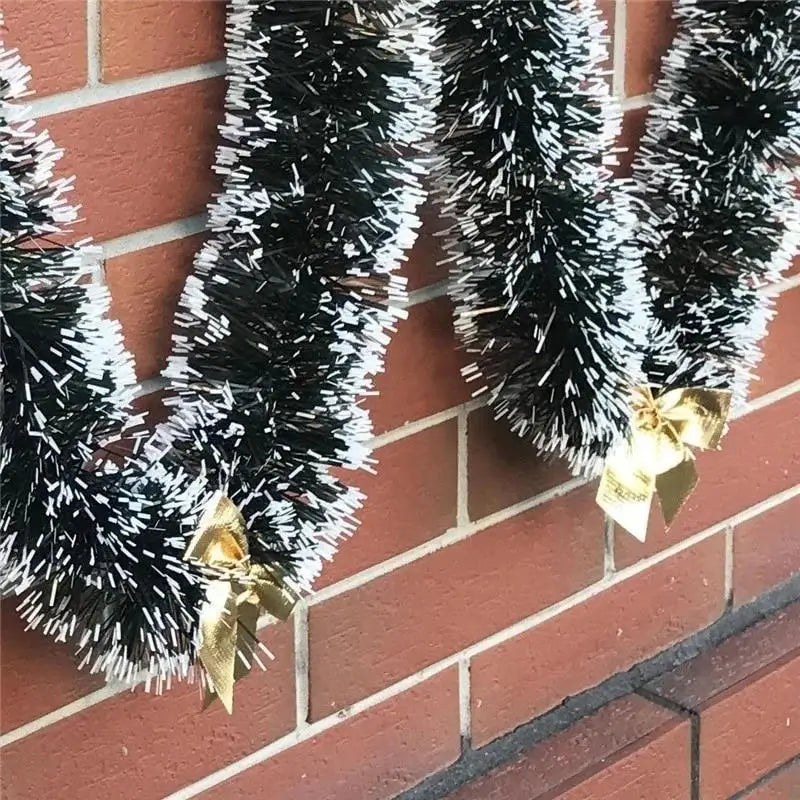 2M Christmas Ribbon Garland Decoration