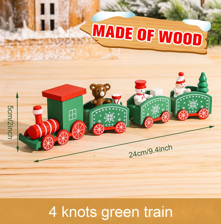 Christmas Train Holiday Home Decoration