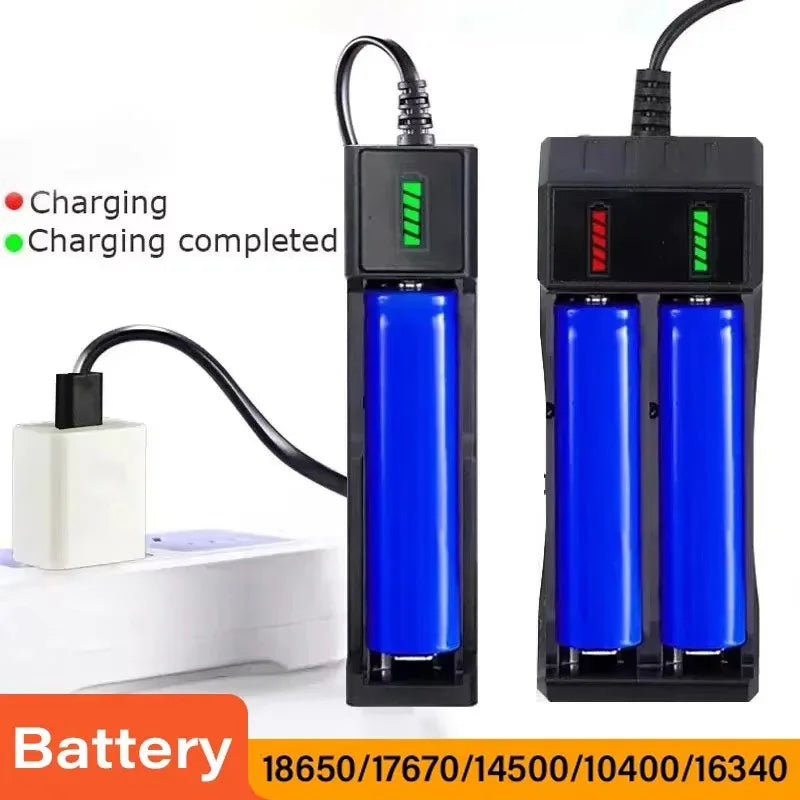 18650 Rechargeable Lithium Battery Charger