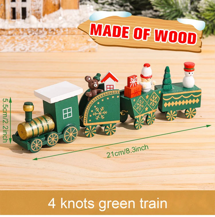Christmas Train Holiday Home Decoration