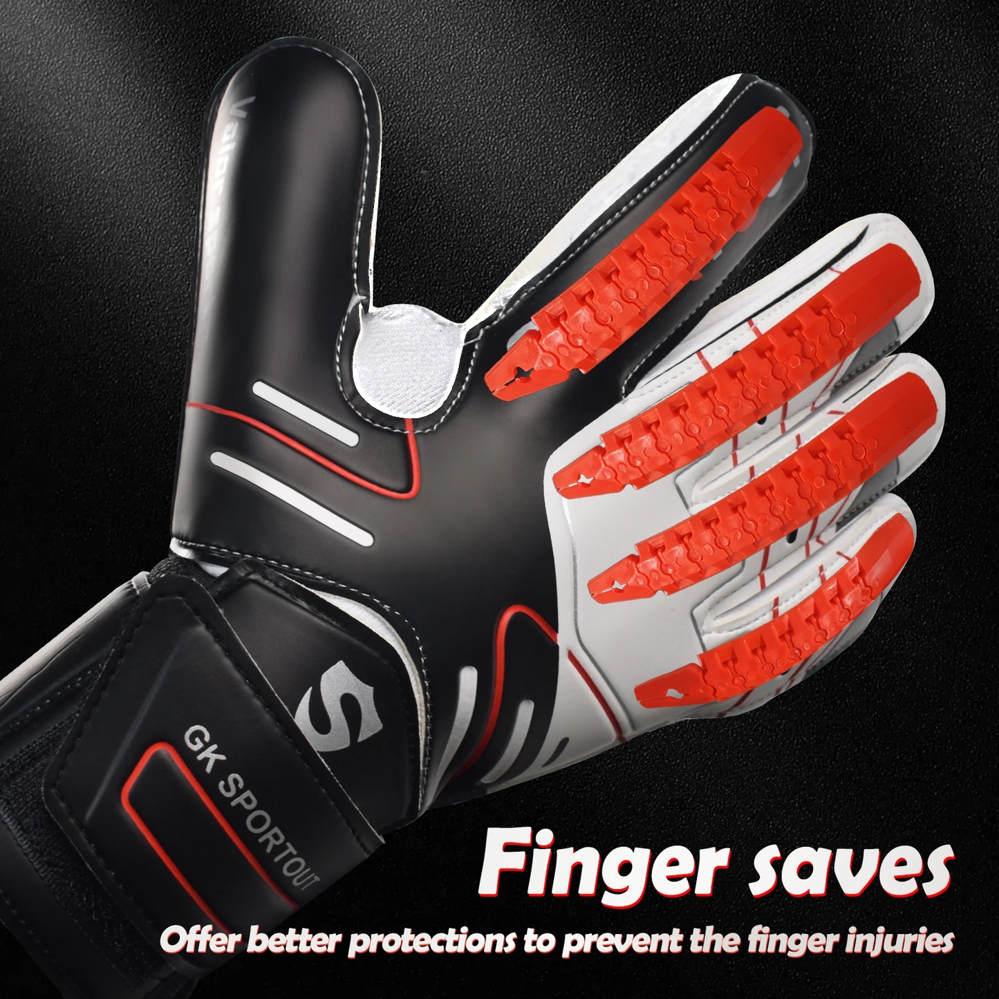 Sportout Strong Grip Goalkeeper Gloves