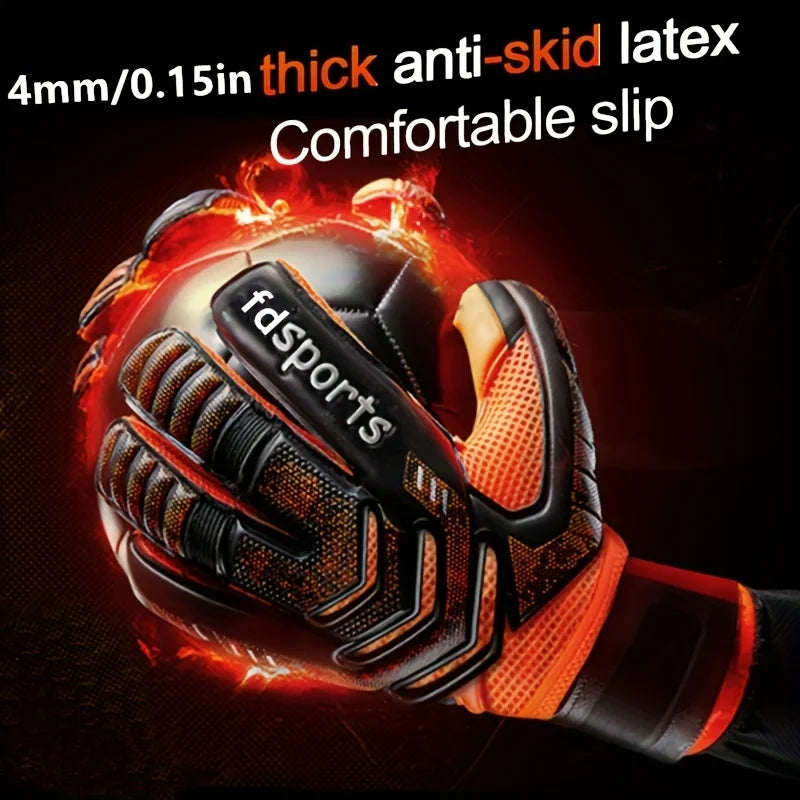 Professional Soccer Goalkeeper Protection Gloves