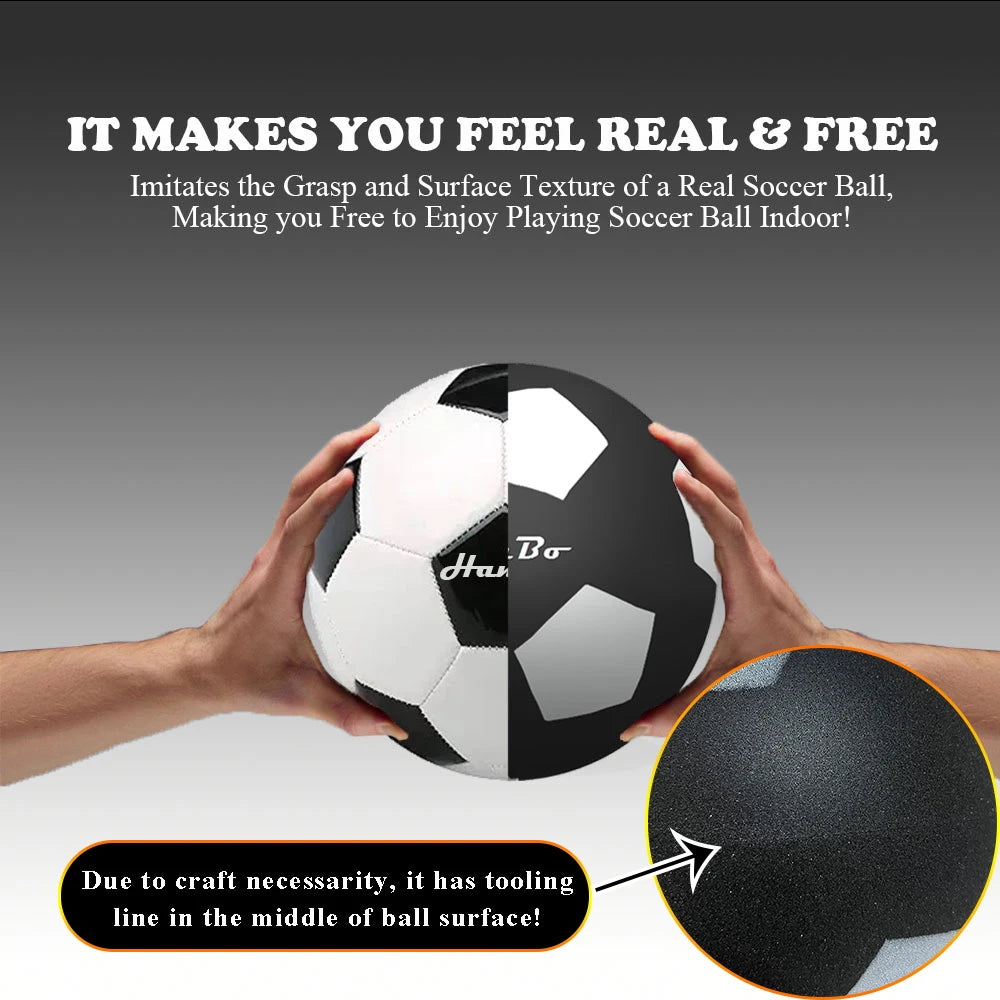 Silent Foam Indoor Soccer Ball