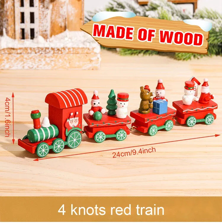 Christmas Train Holiday Home Decoration