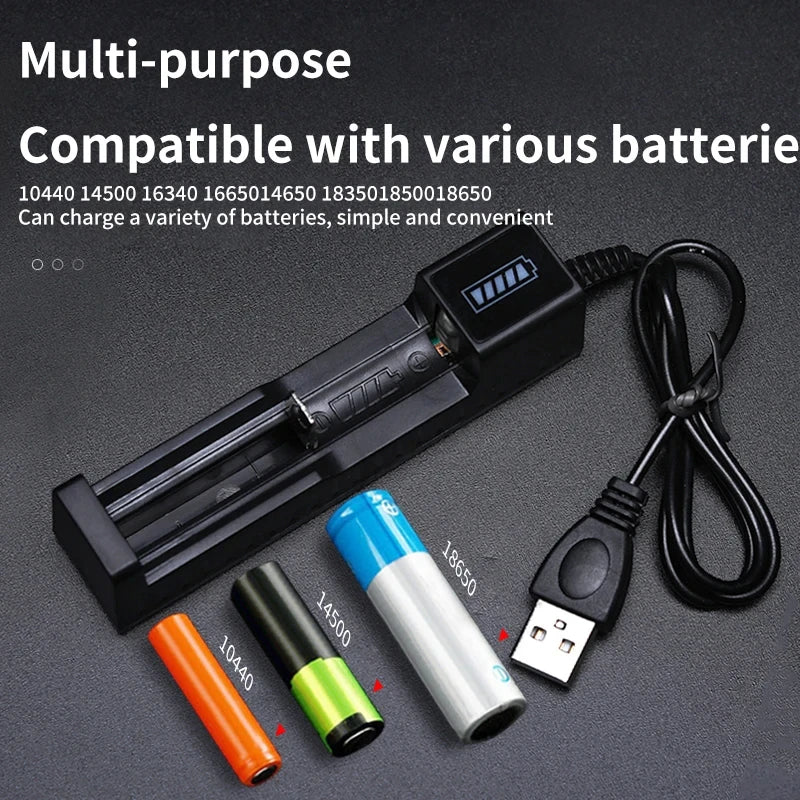 18650 Rechargeable Lithium Battery Charger