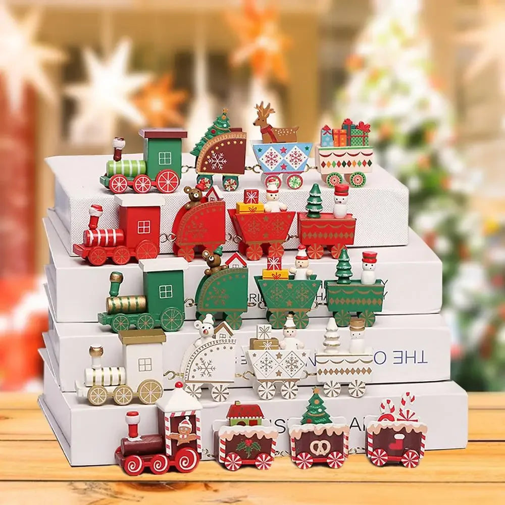 Christmas Train Holiday Home Decoration