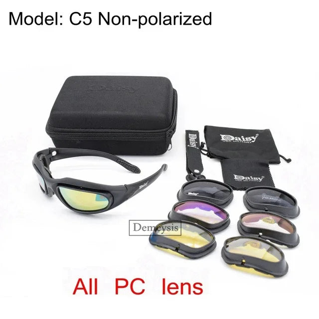 Daisy Tactical Polarized Shooting Glasses