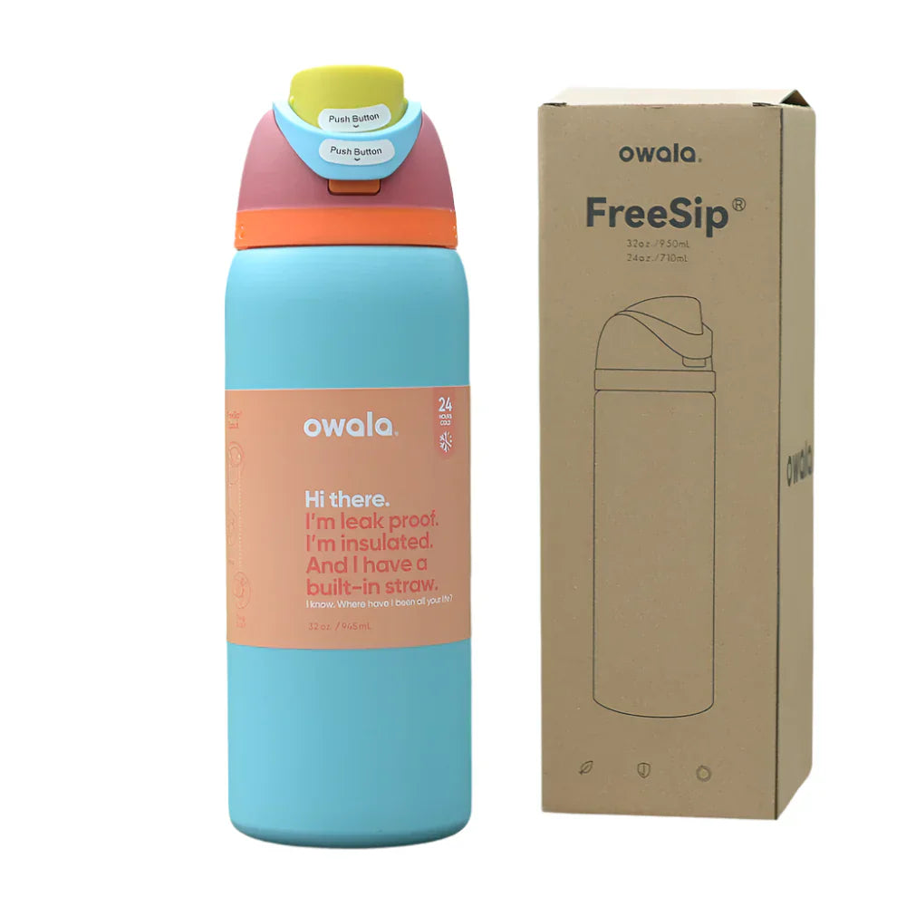 Owala FreeSip Smell The Rosé water bottle