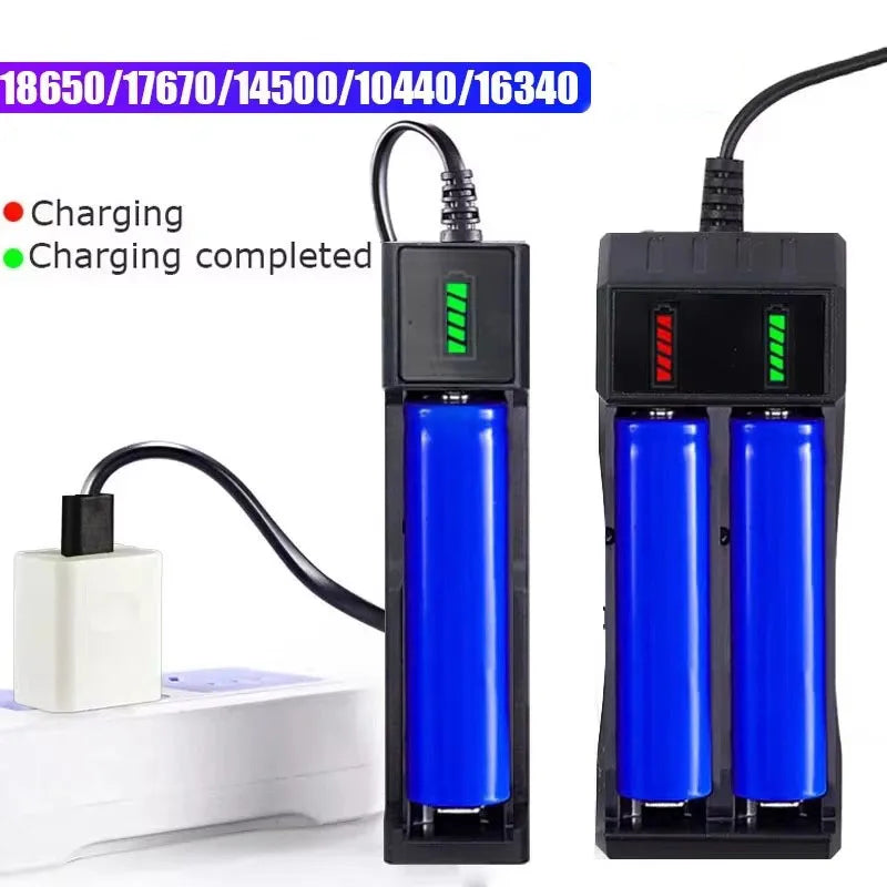 18650 Rechargeable Lithium Battery Charger