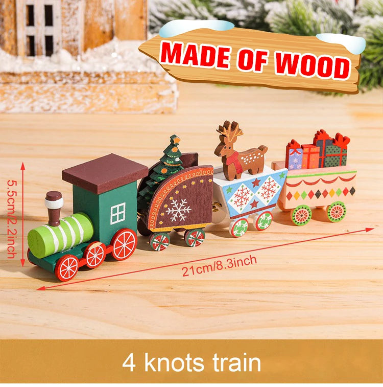 Christmas Train Holiday Home Decoration