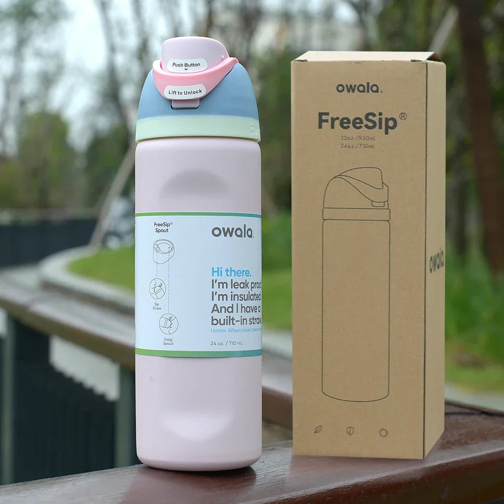 Owala FreeSip Purple Water Bottle
