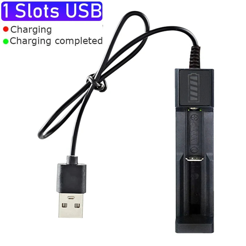 18650 Rechargeable Lithium Battery Charger