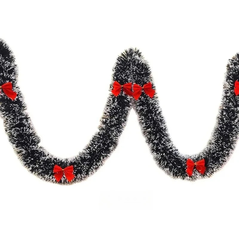 2M Christmas Ribbon Garland Decoration
