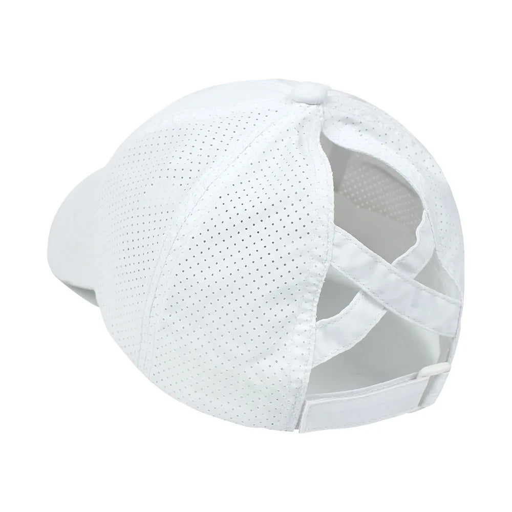 Women's Quick-Dry Ponytail Baseball Cap