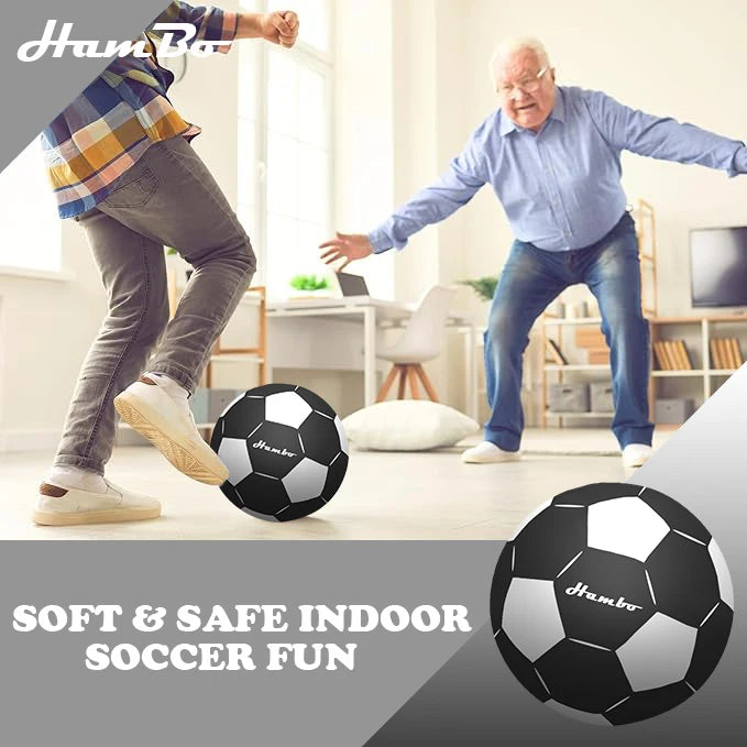 Silent Foam Indoor Soccer Ball