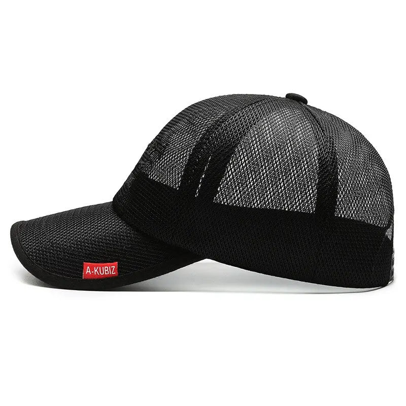 Embroidered Mesh Baseball Sun Cap