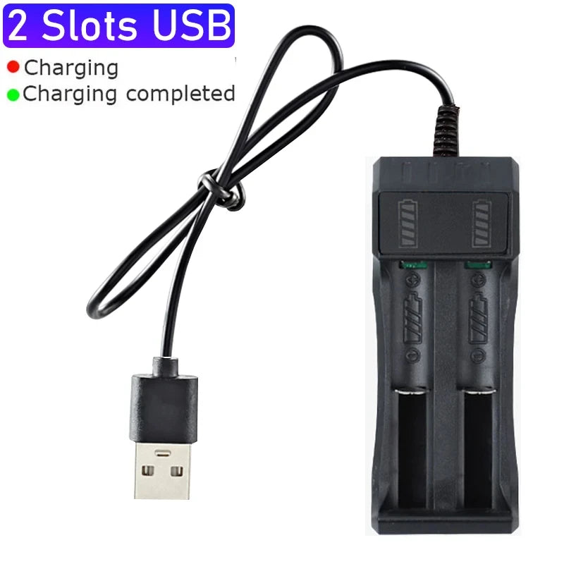 18650 Rechargeable Lithium Battery Charger