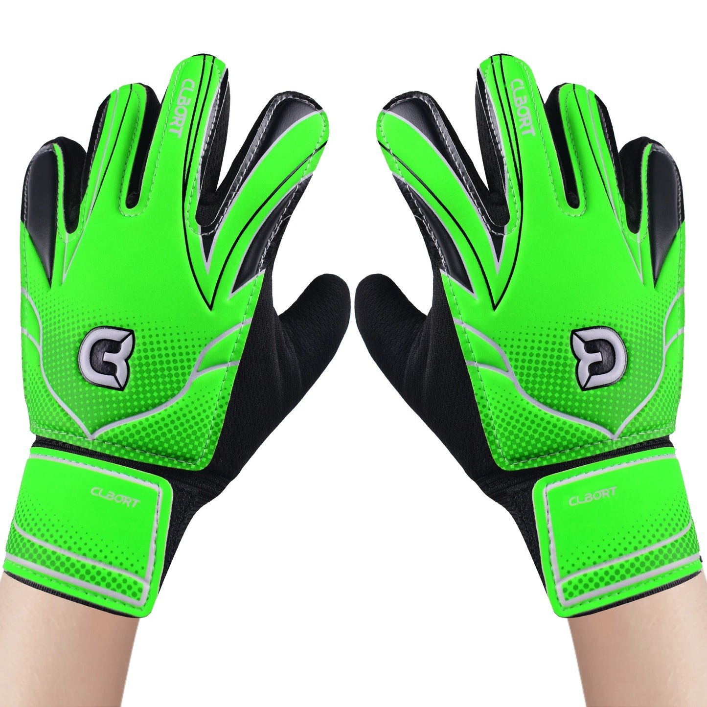 Non-Slip Double Wrist Goalie Gloves