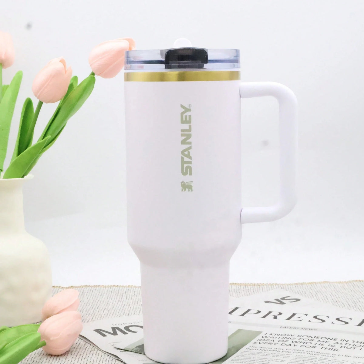 Stanley 40oz Quencher Citron Tumbler