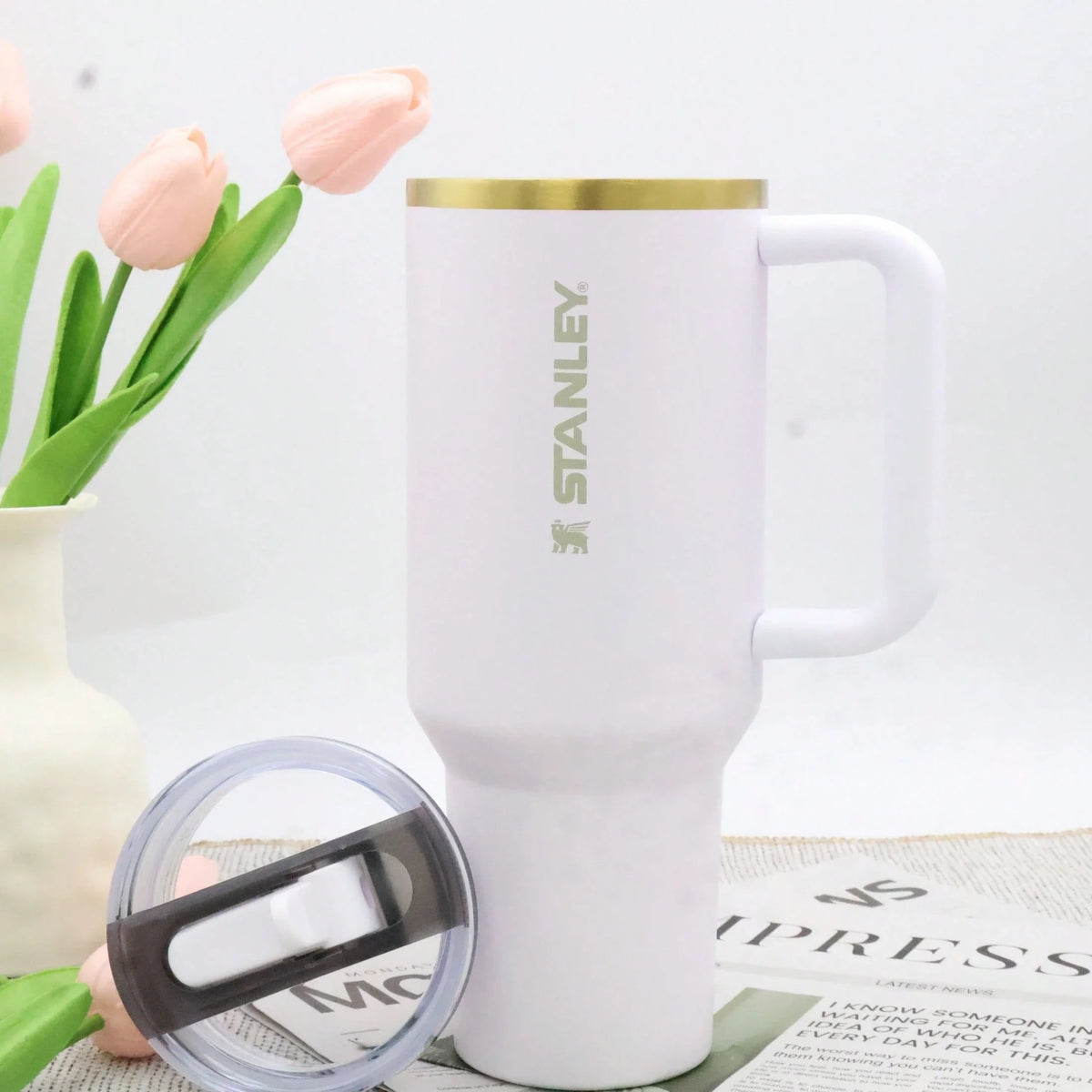 Stanley 40oz Quencher Citron Tumbler