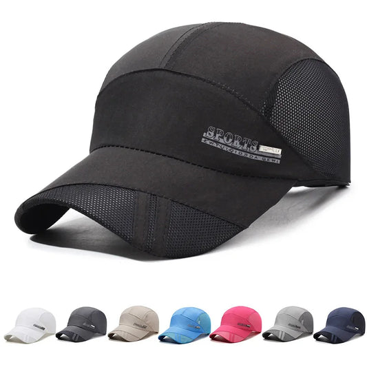 Quick-Dry Mesh Baseball Cap