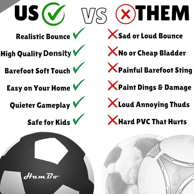 Silent Indoor Foam Soccer Ball