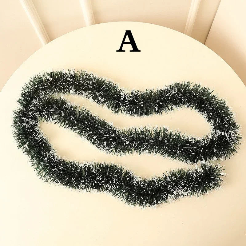2M Christmas Ribbon Garland Decoration