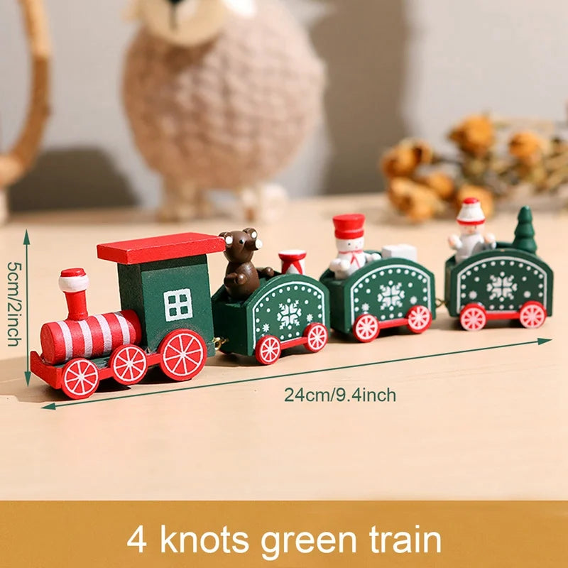 Christmas Train Holiday Home Decoration
