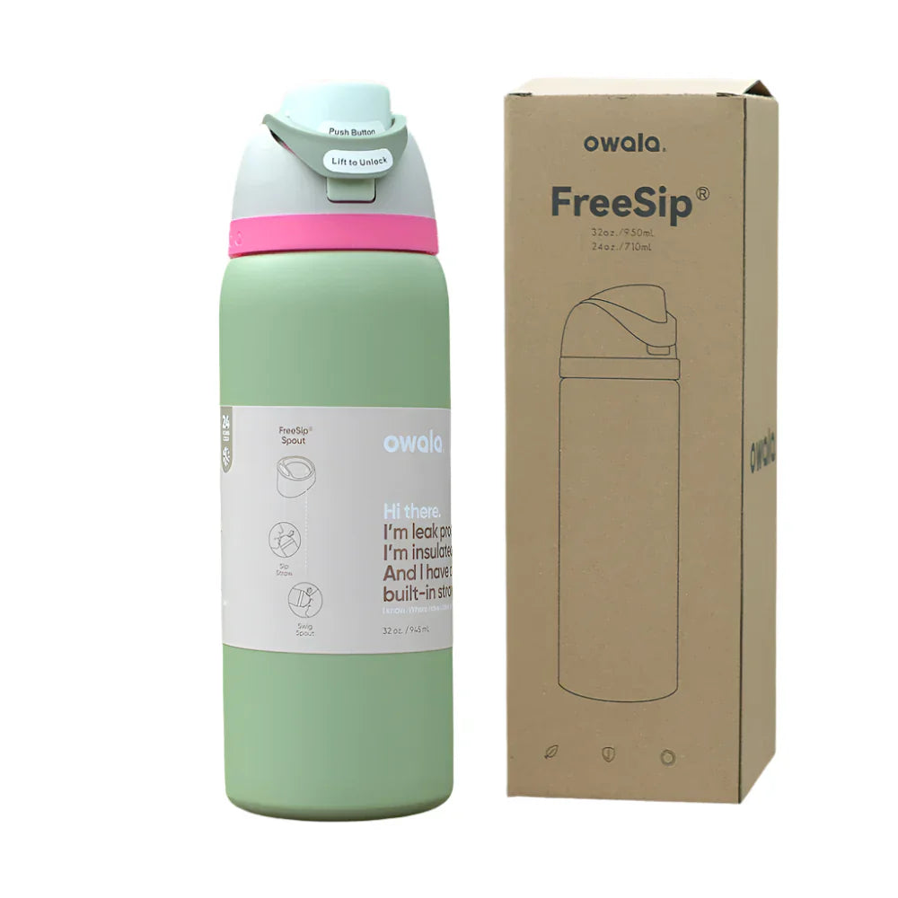 Owala FreeSip Smell The Rosé water bottle