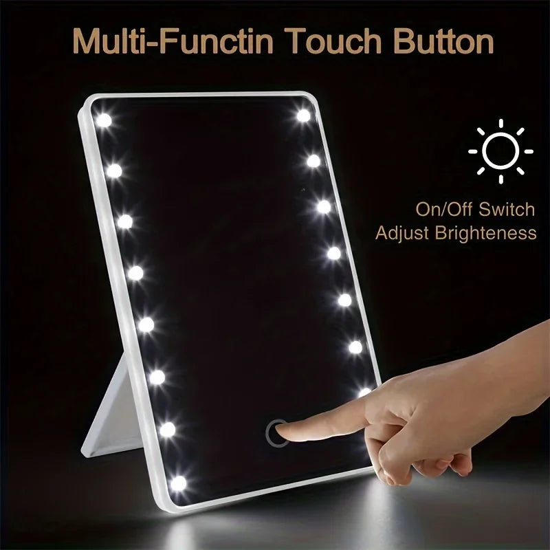 360° Rotating Touch Makeup Mirror