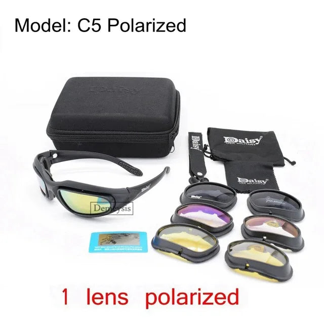 Daisy Tactical Polarized Shooting Glasses