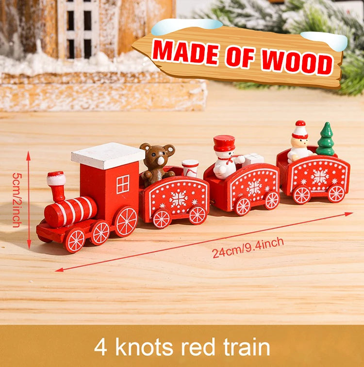 Christmas Train Holiday Home Decoration