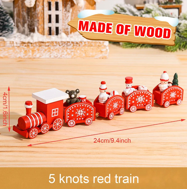 Christmas Train Holiday Home Decoration