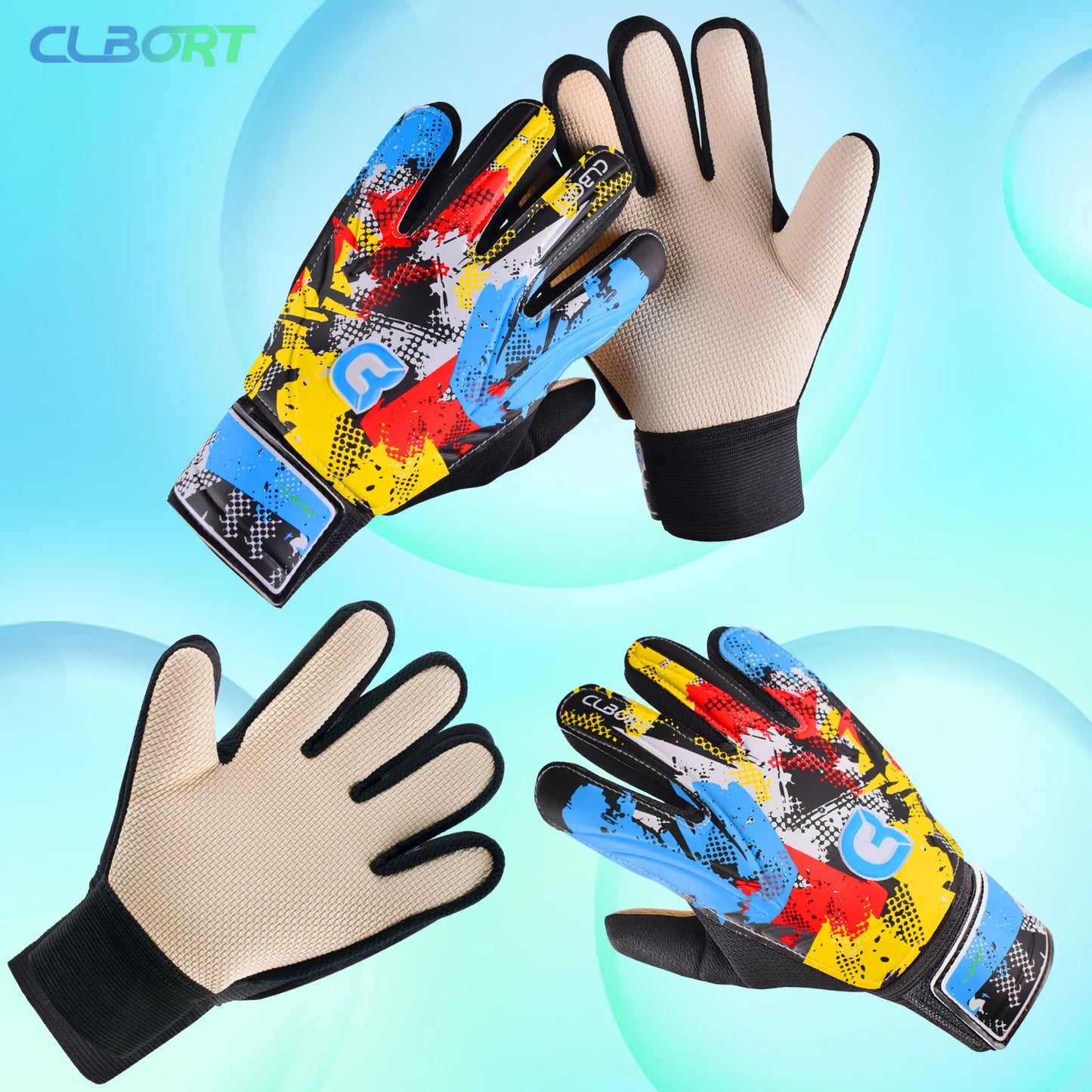 Graffiti Strong Grip Goalkeeper Gloves