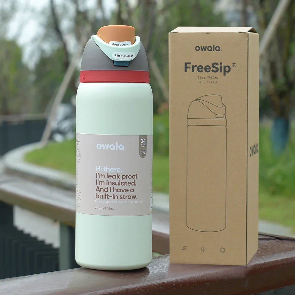 Owala FreeSip Quarta Rose Bottle