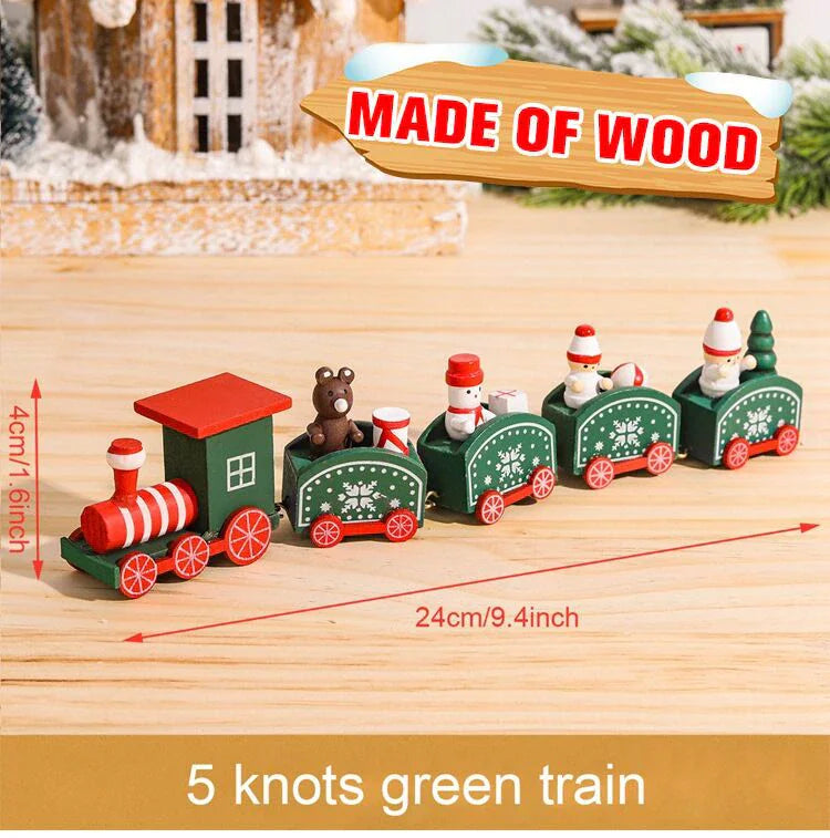 Christmas Train Holiday Home Decoration