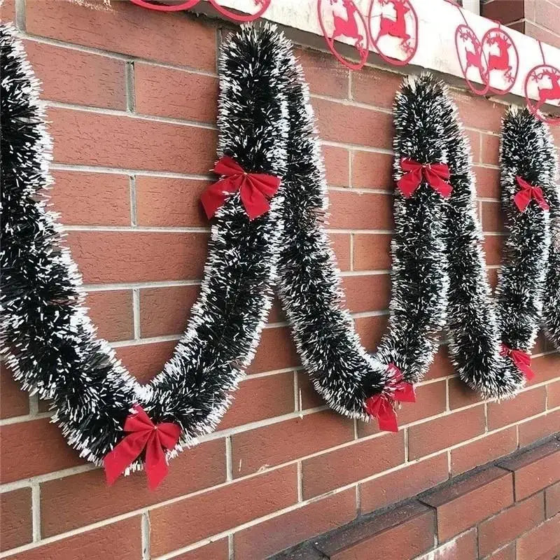 2M Christmas Ribbon Garland Decoration