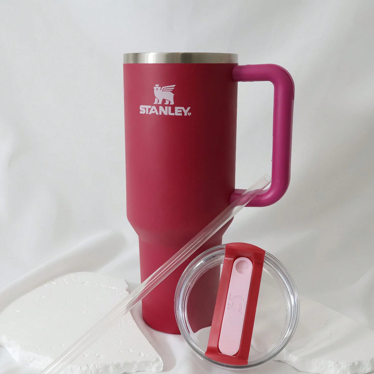 Stanley 40oz Burgundy Insulated Tumbler