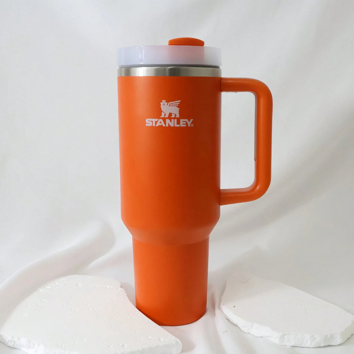 Stanley 40oz Matte Orange Tumbler