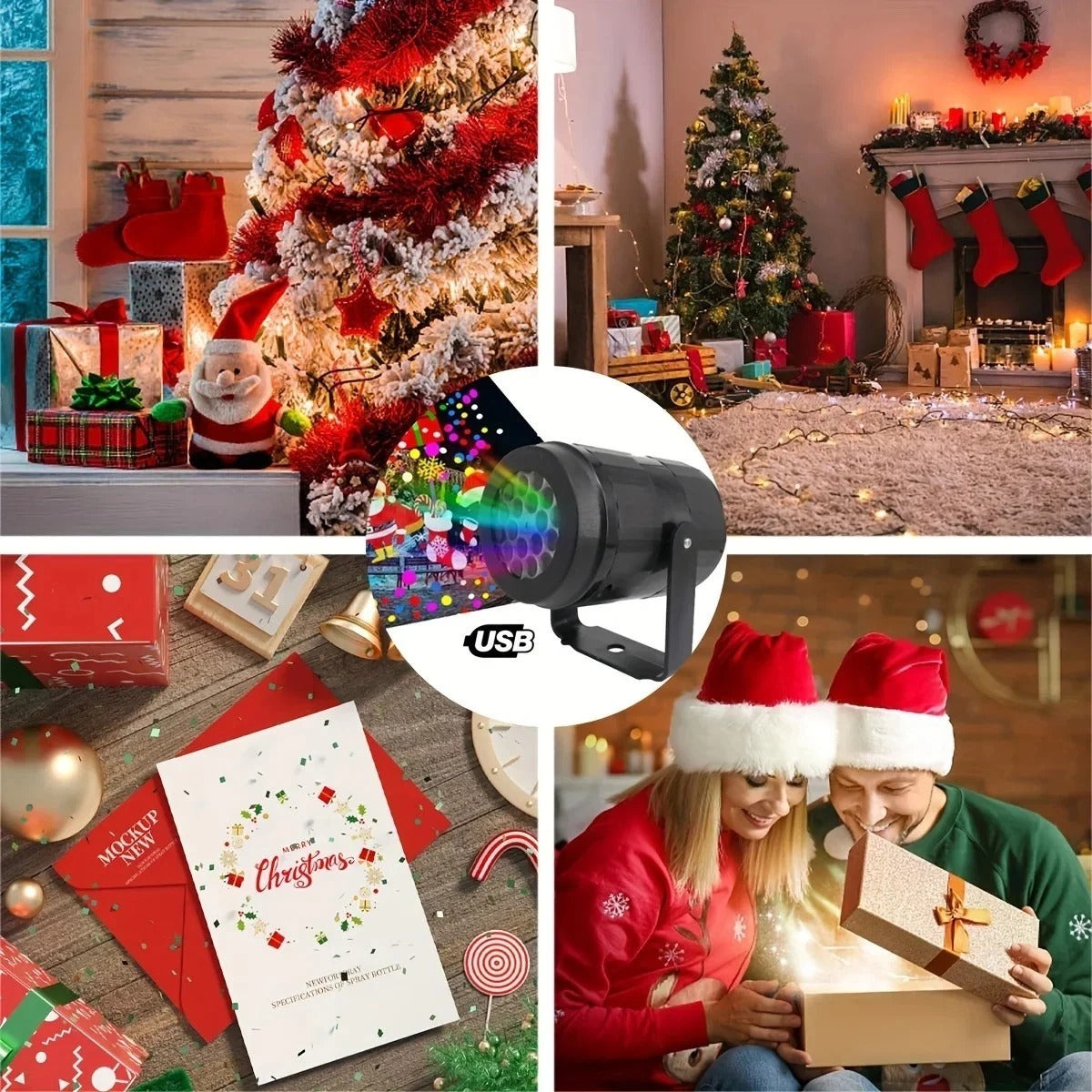 Christmas LED Laser Projector Light