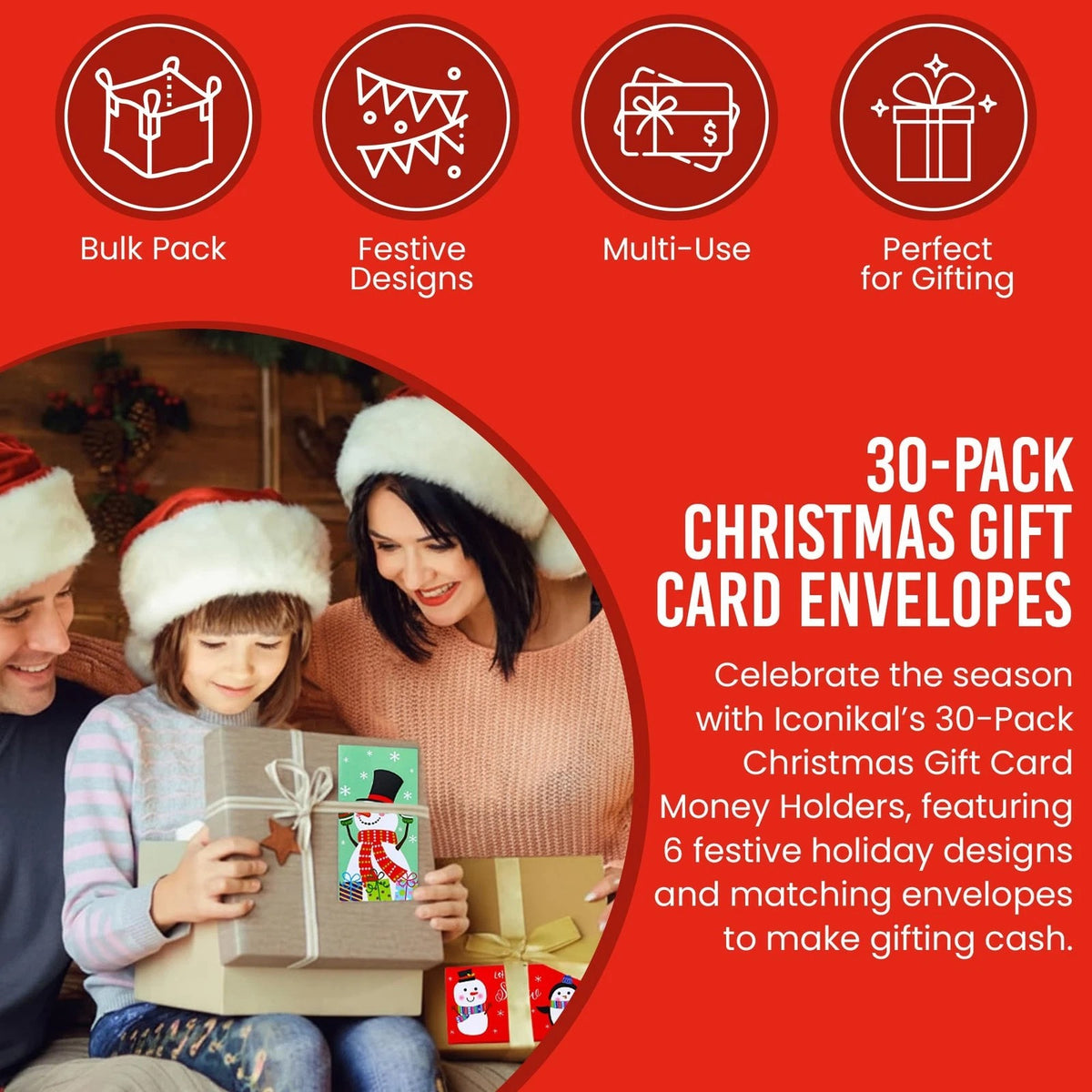 Christmas Gift Card Money Holders