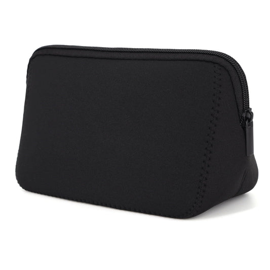 AJLTPA Waterproof Neoprene Cosmetic Bag, Black